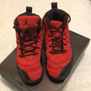 JORDAN 12 RETRO - Black & Red